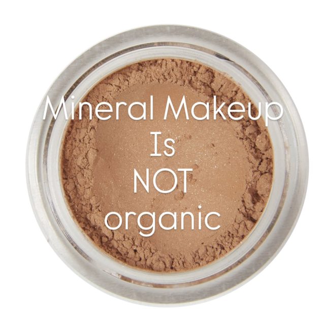 Don't believe the lies! Companies that market their mineral makeup as 'organic' are straight up lying to you. Mineral pigments such as zinc oxide, titanium dioxide, iron oxides, micas, etc. are INORGANIC. Their formulas may contain ingredients such as extracts/botanicals/oils that themselves are organic but that doesn't make the end product organic. Labeling their products as such is considered misbranding by the FDA. 

Why do companies do this? Because it's a marketing ploy that makes you think you're getting a superior product and they get you to open your wallet. A money grab. They assume you don't know better. Well, now you do, and you can be empowered in this information.💗 

Don’t fall for marketing ploys!